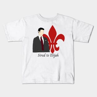 elijah mikaelson sired to elijah fleur de lis the originals Kids T-Shirt